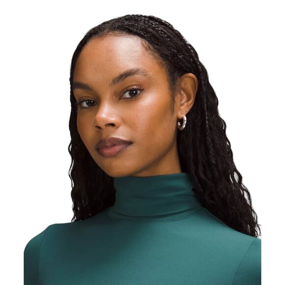 Lululemon | NWT | 10/ L | Wundermost-Nulu Turtleneck Bodysuit Long Sleeve Top - Picture 6 of 7